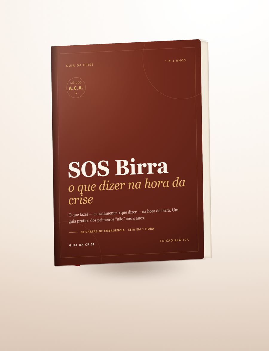 Ebook SOS Birra — o que fazer e dizer na hora da birra